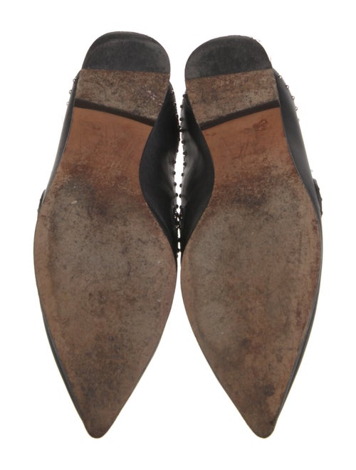 Givenchy Leather Studded Accents Mules