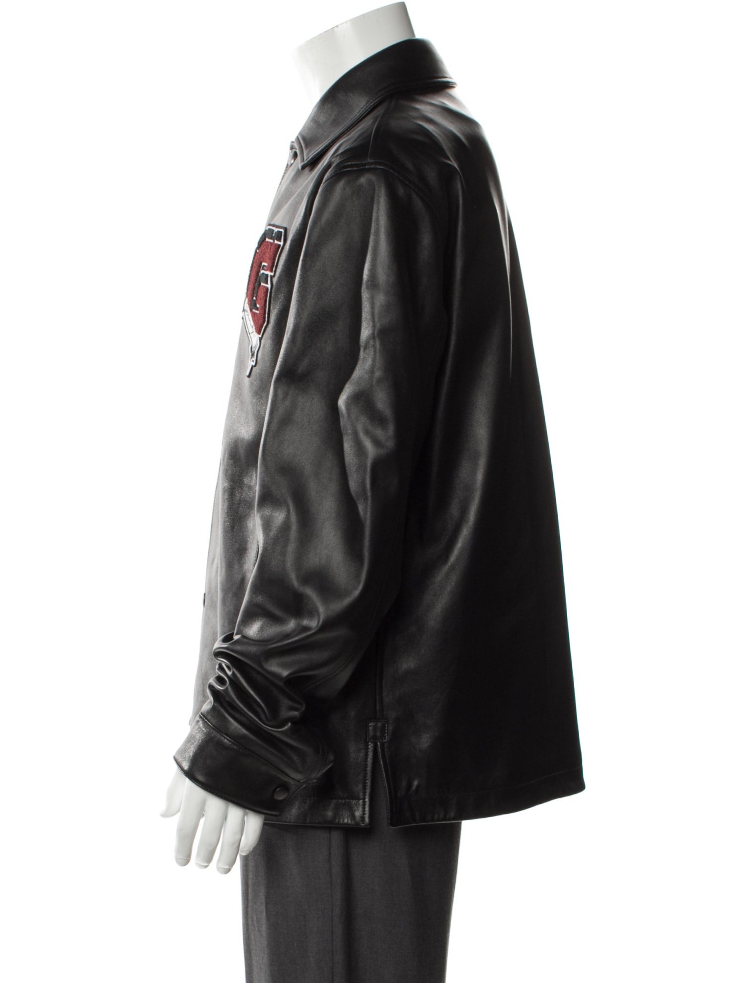 Givenchy Lambskin Graphic Print Moto Jacket w/ Tags