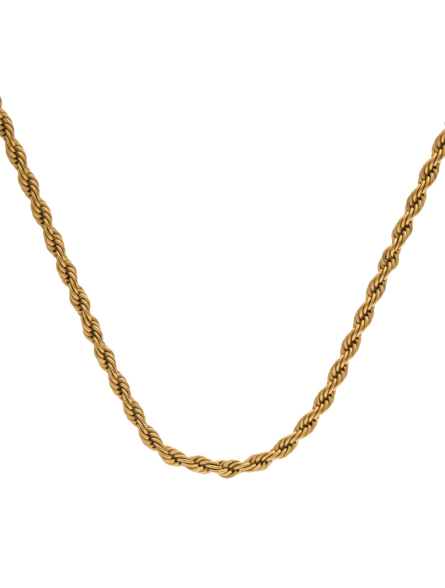 Givenchy Vintage Rope Chain Necklace