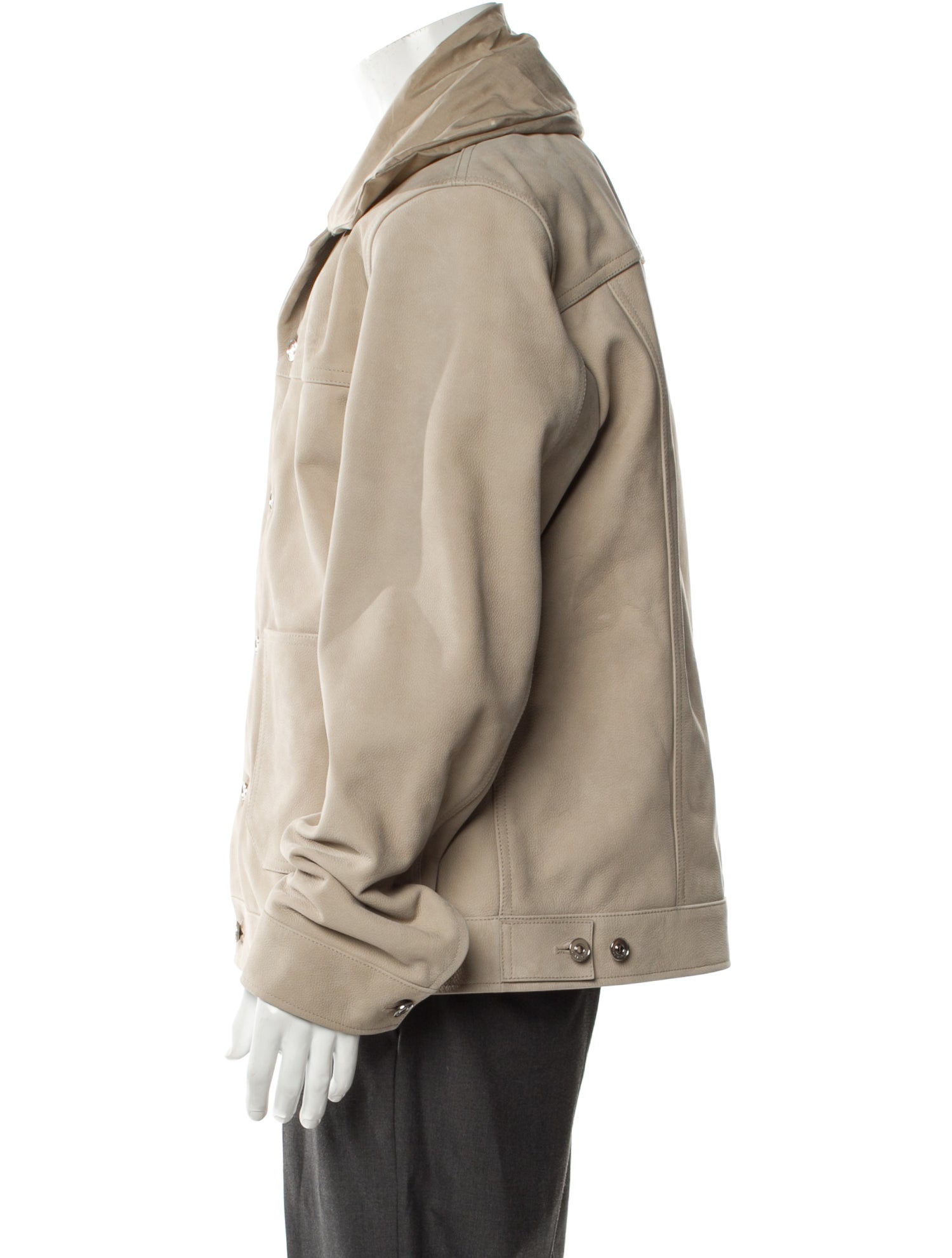Givenchy Calf Leather Utility Jacket w/ Tags