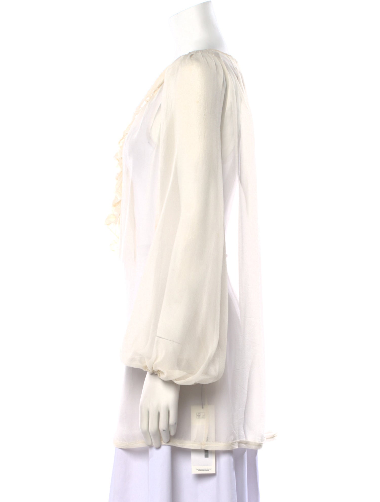 Givenchy Silk V-Neck Tunic