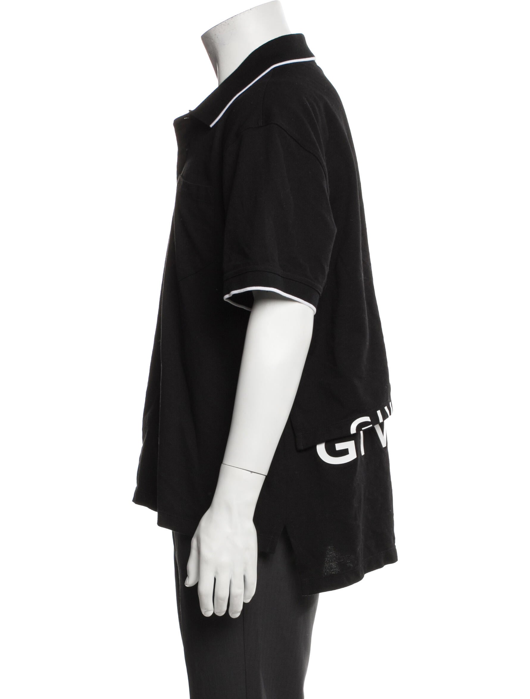 Givenchy Crew Neck Short Sleeve Polo Shirt