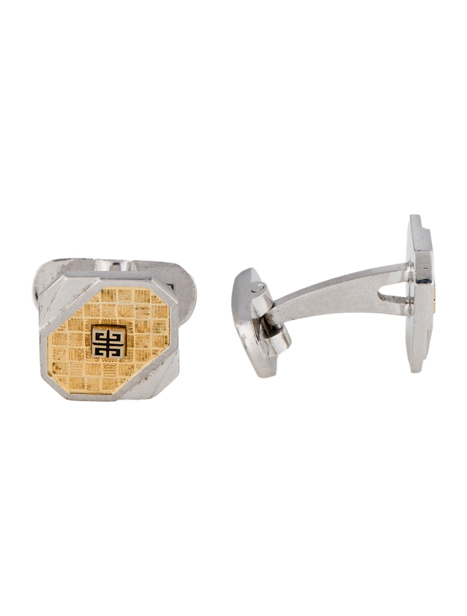Givenchy Two-Tone 4G Cufflinks