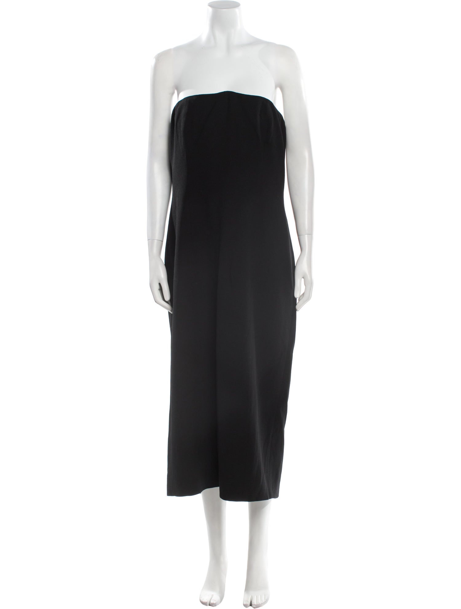 Givenchy Strapless Knee-Length Dress