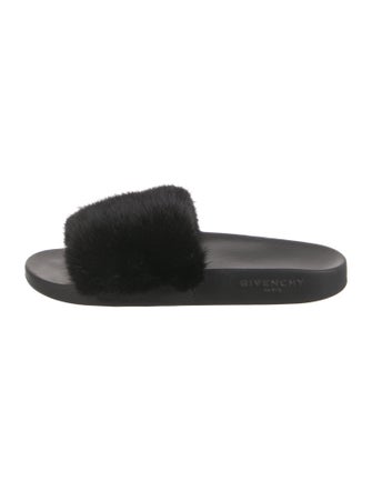 Givenchy Mink Slides