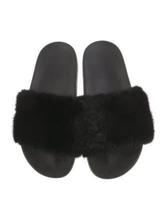 Givenchy Mink Slides