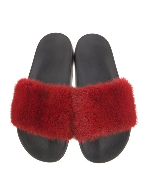Givenchy Fur Slides