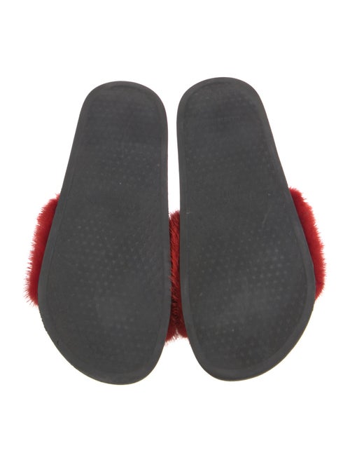 Givenchy Fur Slides