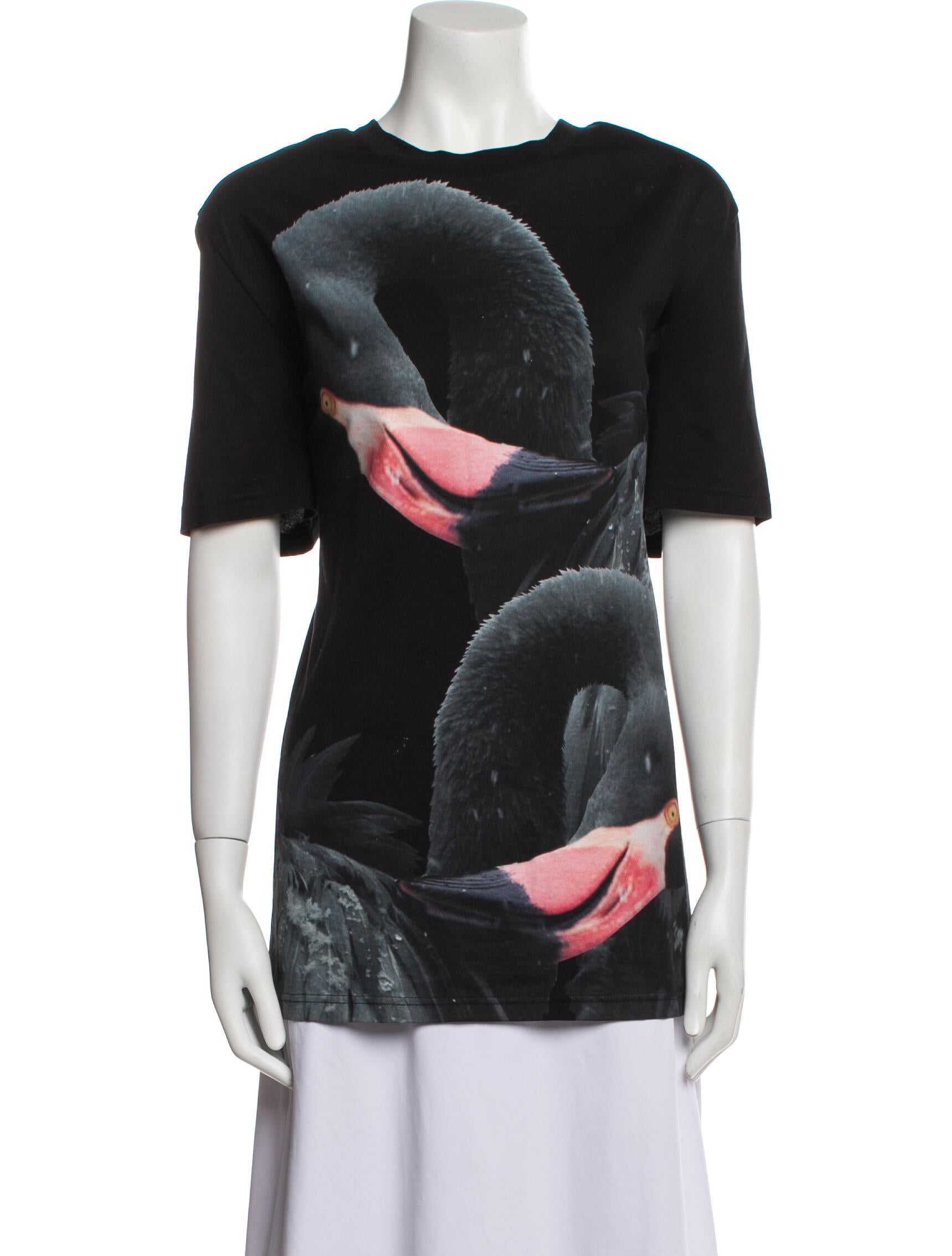 Givenchy Graphic Print Crew Neck T-Shirt