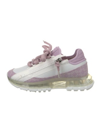 Givenchy Canvas Printed Athletic Sneakers