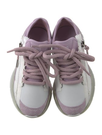 Givenchy Canvas Printed Athletic Sneakers