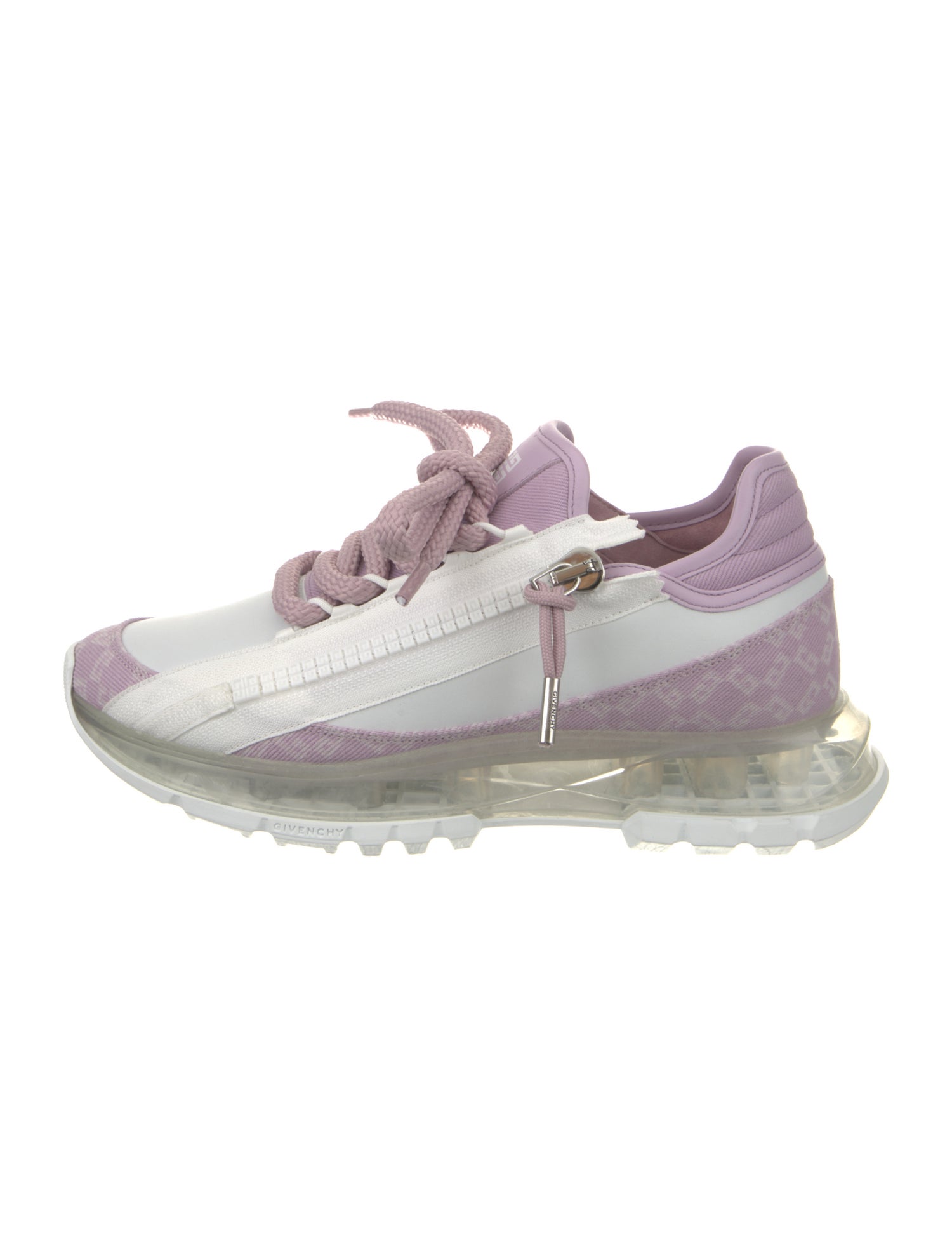 Givenchy Canvas Colorblock Pattern Athletic Sneakers