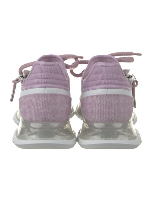 Givenchy Canvas Leather Trim Embellishment Athletic Sneakers