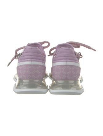 Givenchy Canvas Leather Trim Embellishment Athletic Sneakers