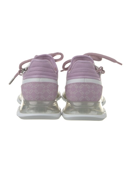 Givenchy Canvas Leather Trim Embellishment Athletic Sneakers