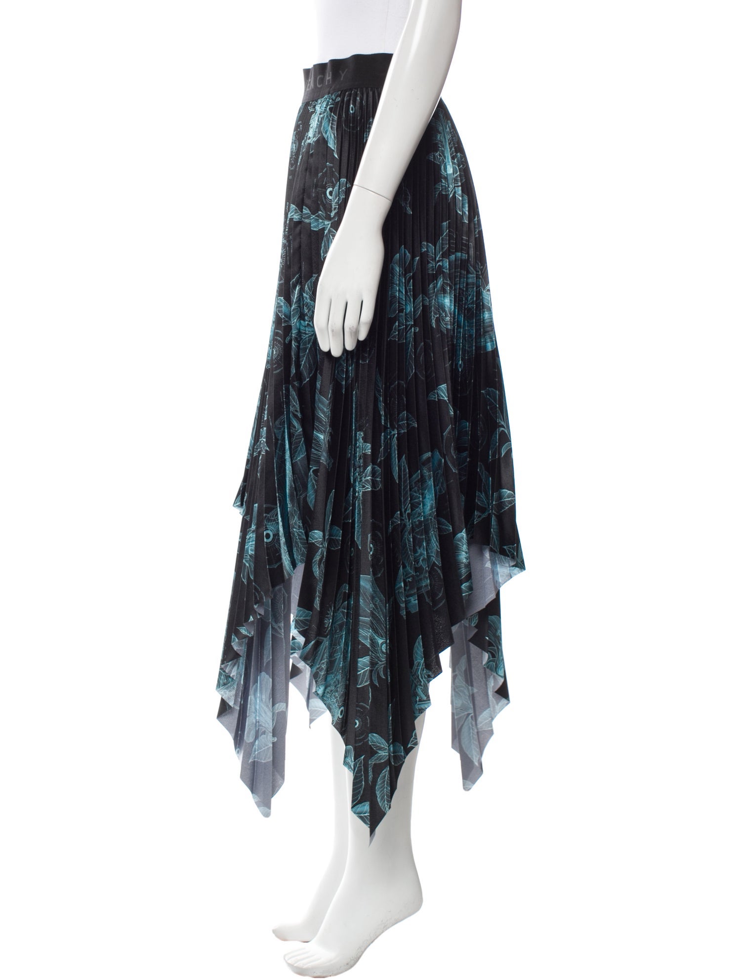 Givenchy Printed Midi Length Skirt