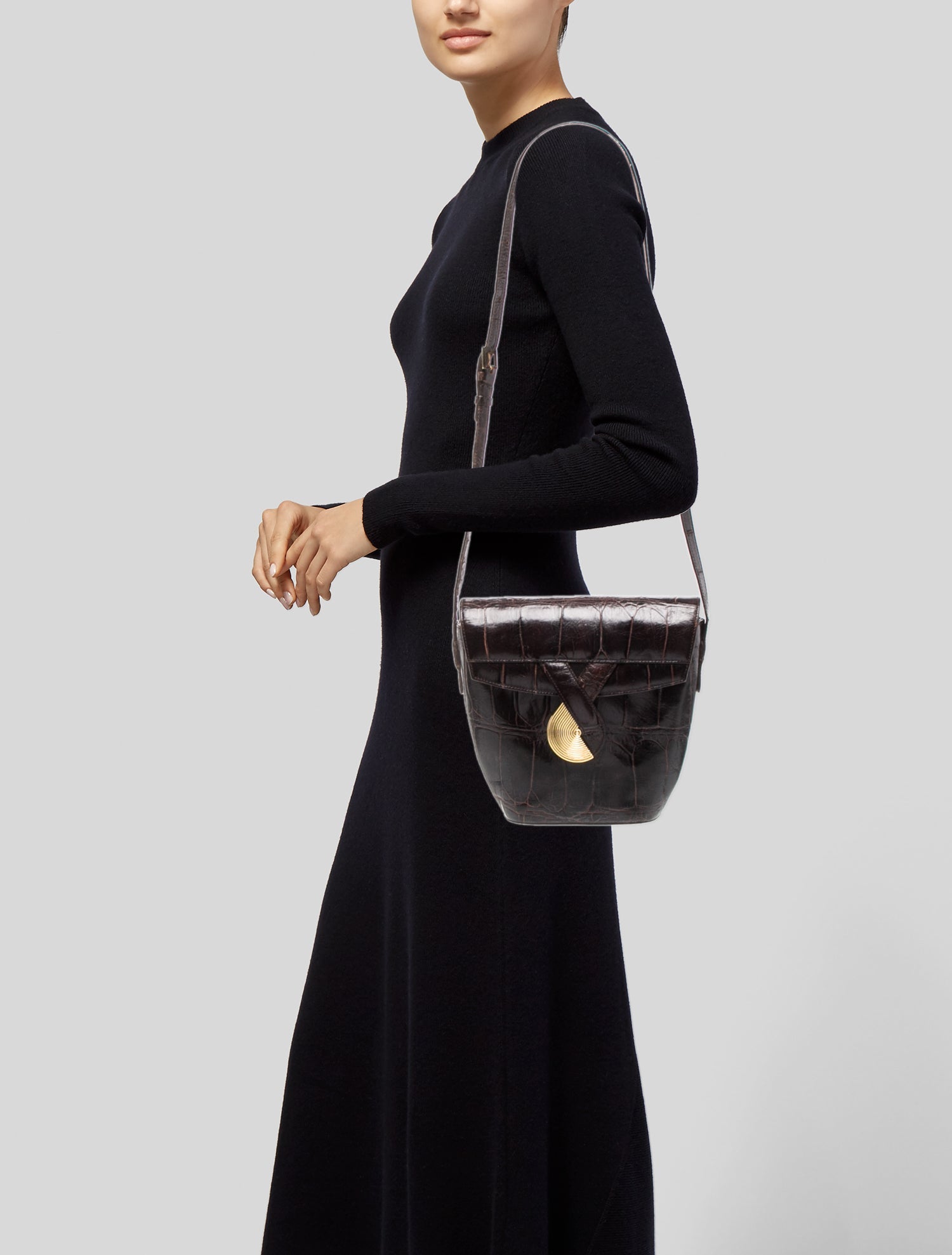 Givenchy Alligator Crossbody Bag