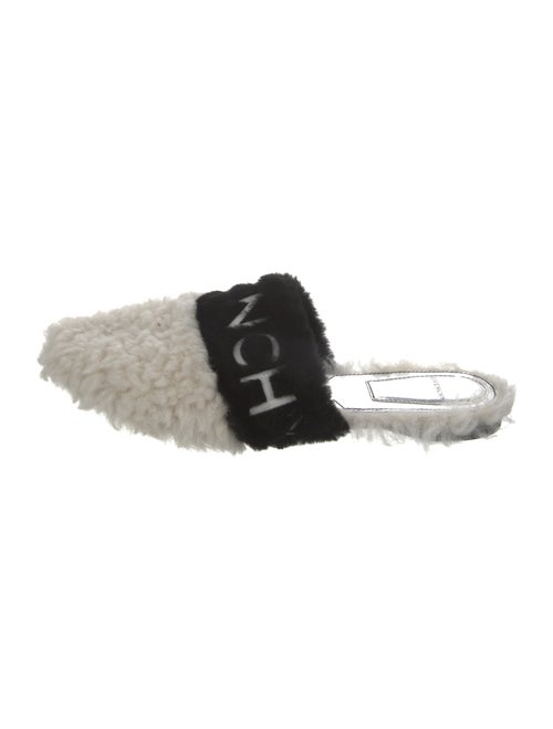 Givenchy Shearling Printed Slides