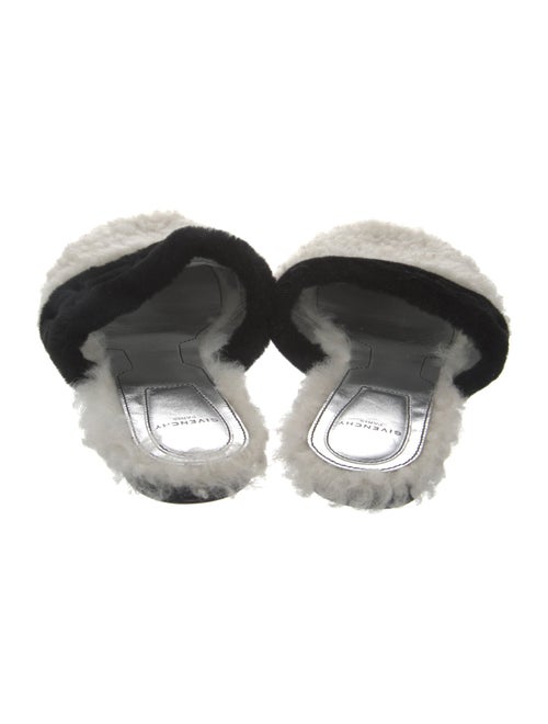 Givenchy Shearling Printed Slides