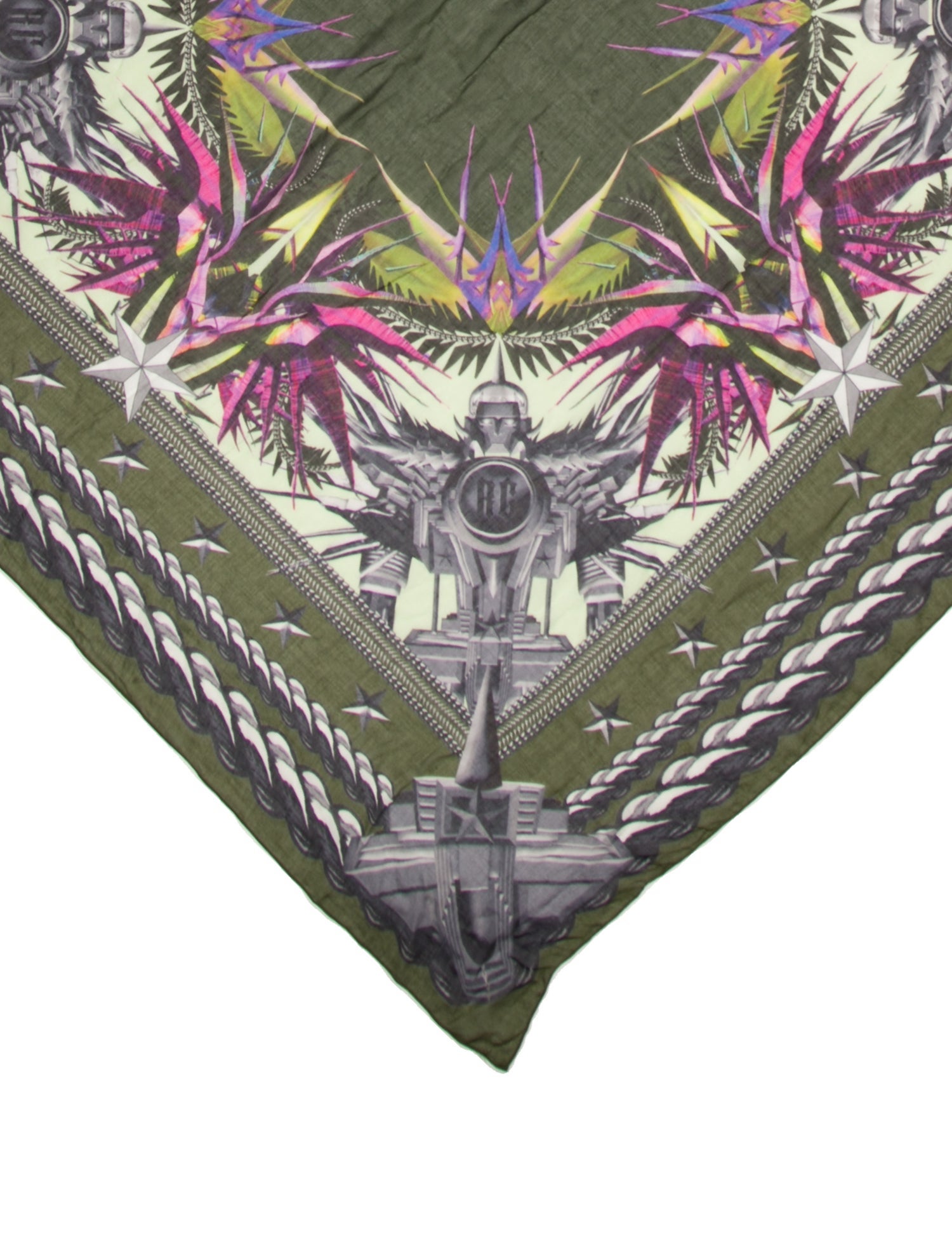 Givenchy Floral Print Scarf