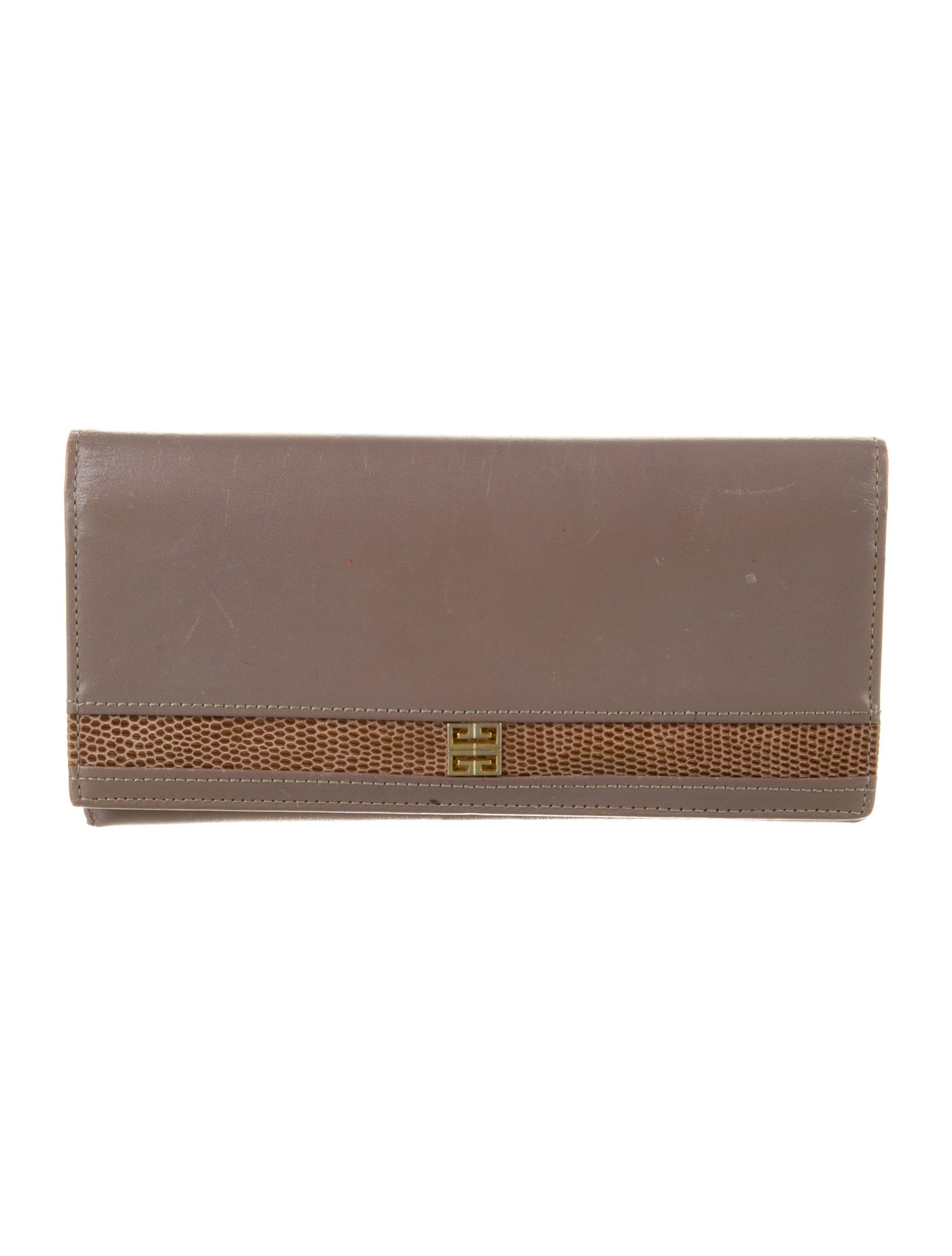 Givenchy Vintage Leather Continental Wallet