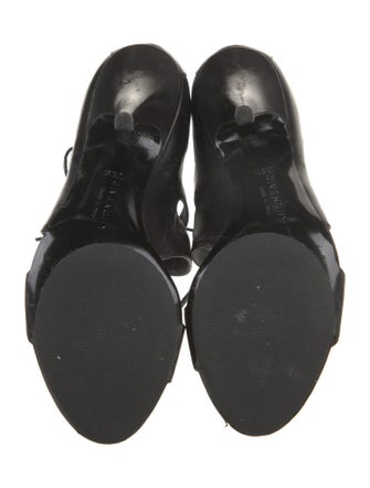 Givenchy Leather Cutout Accent Gladiator Sandals