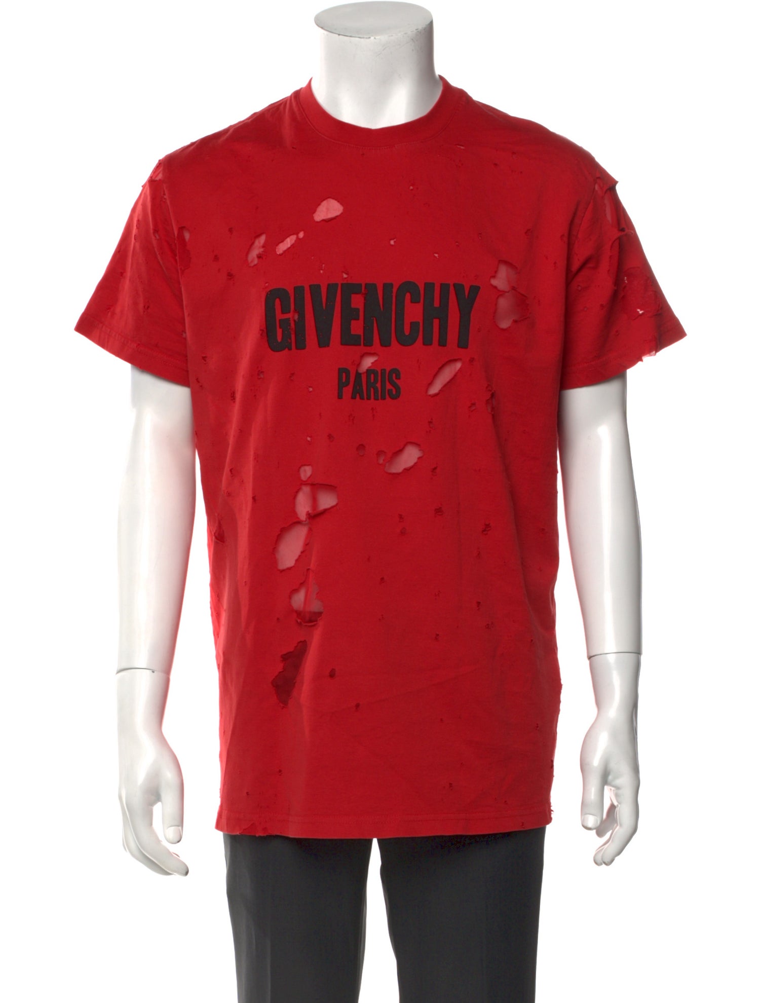Givenchy Graphic Print Crew Neck T-Shirt