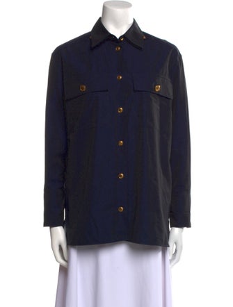 Givenchy Long Sleeve Button-Up Top