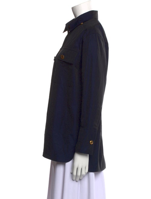 Givenchy Long Sleeve Button-Up Top