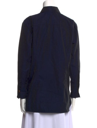 Givenchy Long Sleeve Button-Up Top