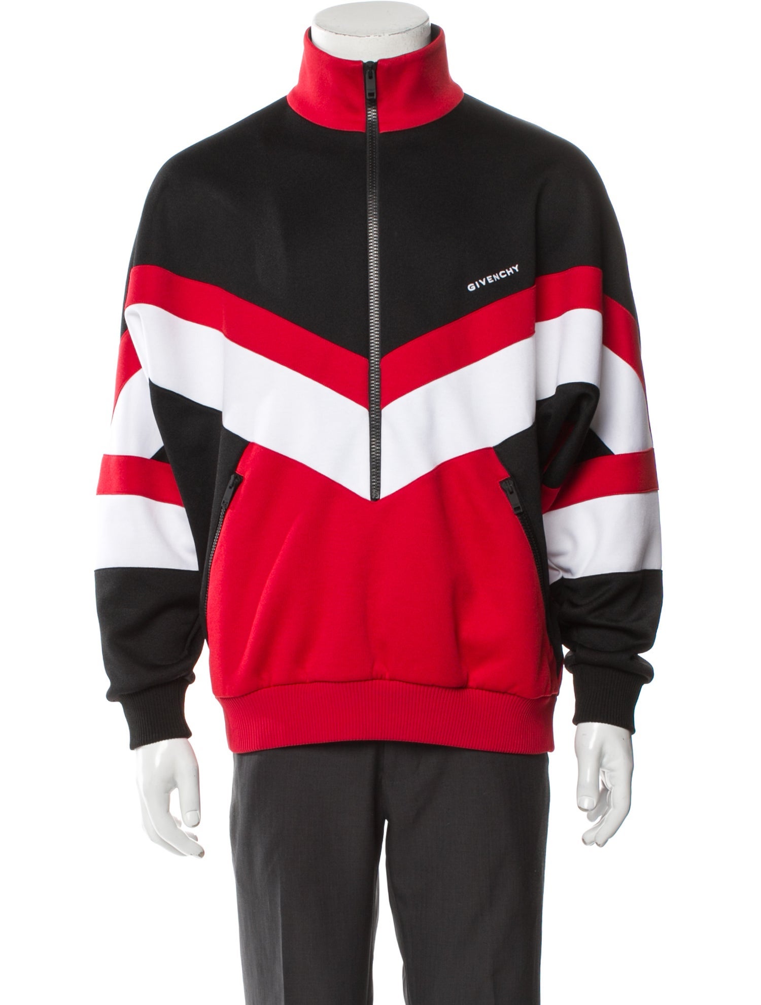 Givenchy Colorblock Pattern Windbreaker