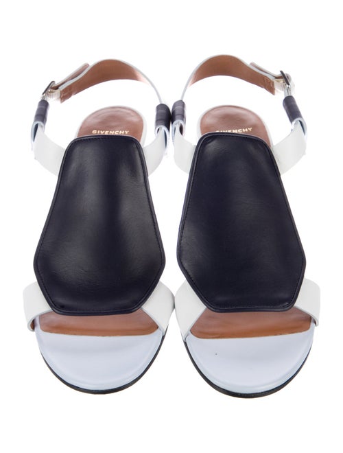 Givenchy Leather Slingback Sandals