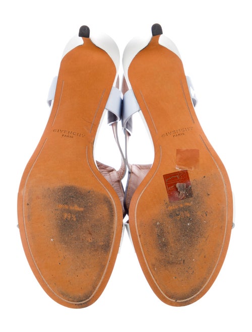 Givenchy Leather Slingback Sandals