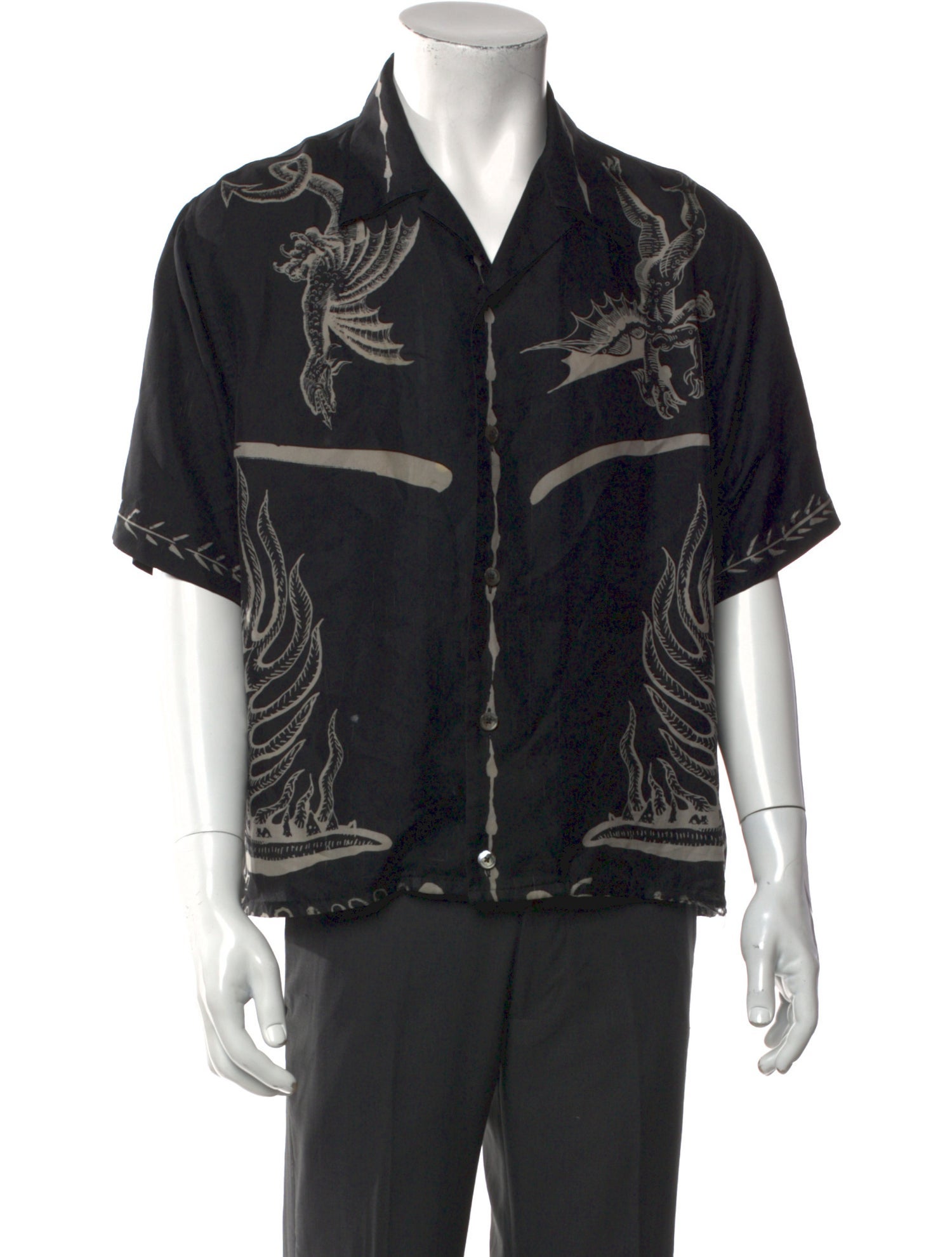 Givenchy Silk Printed Shirt