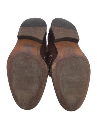 Givenchy Suede Studded Accents Combat Boots