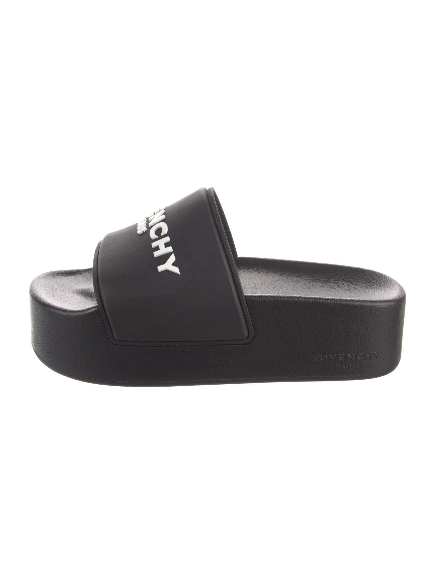 Givenchy Rubber Graphic Print Slides