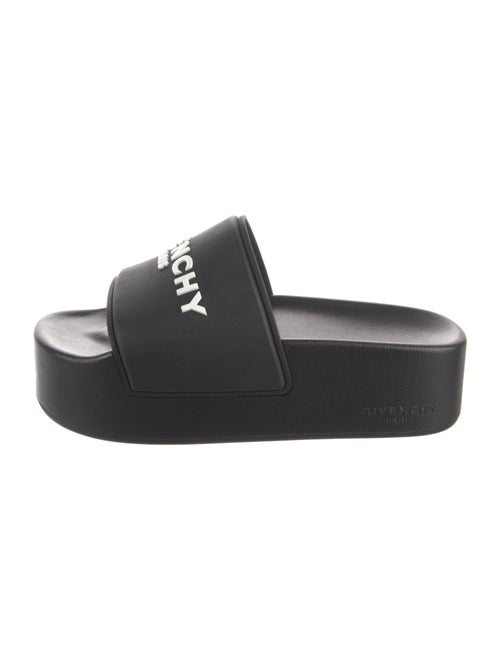 Givenchy Rubber Graphic Print Slides