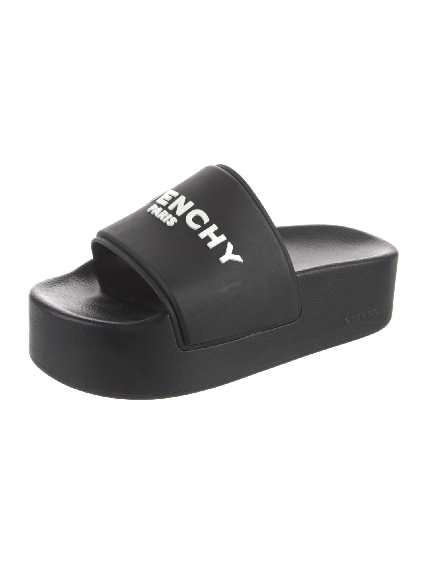 Givenchy Rubber Graphic Print Slides