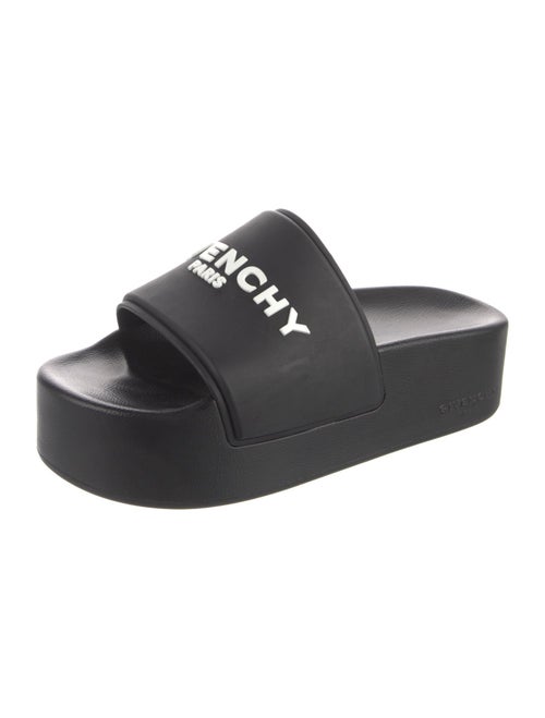 Givenchy Rubber Graphic Print Slides