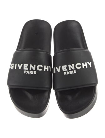 Givenchy Rubber Graphic Print Slides