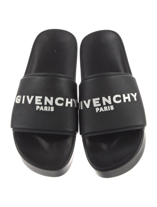 Givenchy Rubber Graphic Print Slides