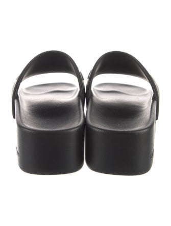 Givenchy Rubber Graphic Print Slides