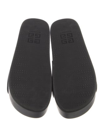Givenchy Rubber Graphic Print Slides