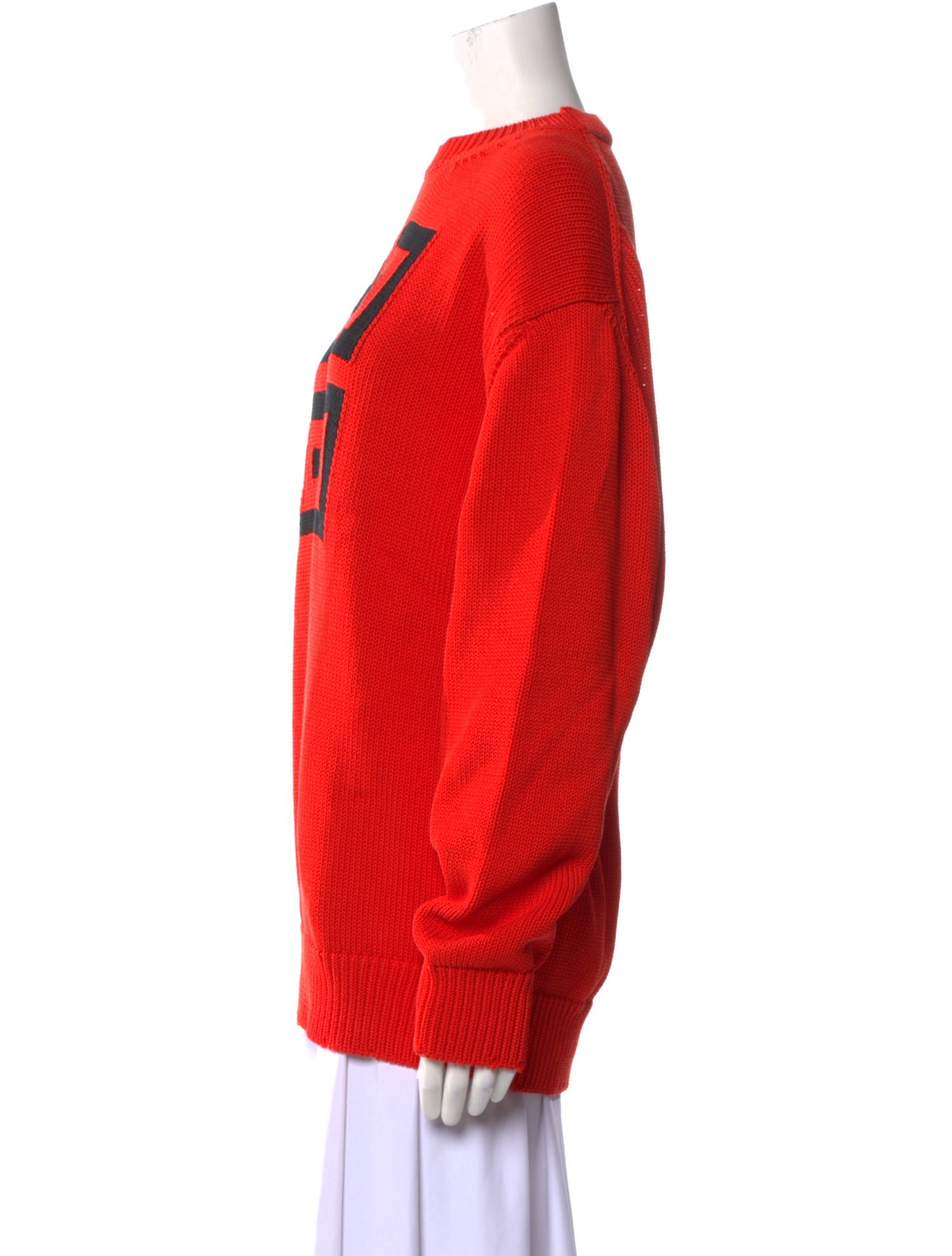 Givenchy Graphic Print Crew Neck Sweater