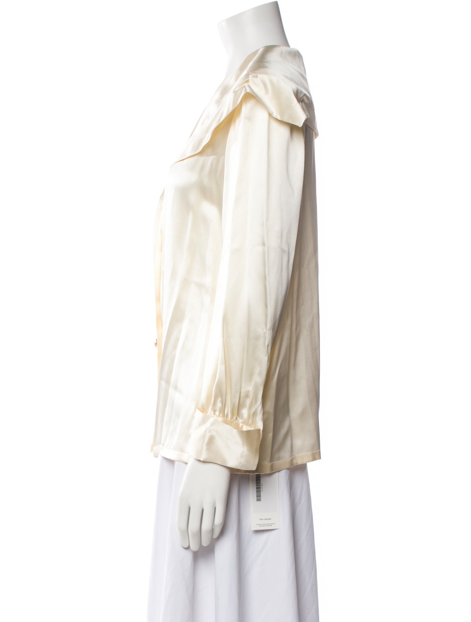 Givenchy Silk Long Sleeve Blouse