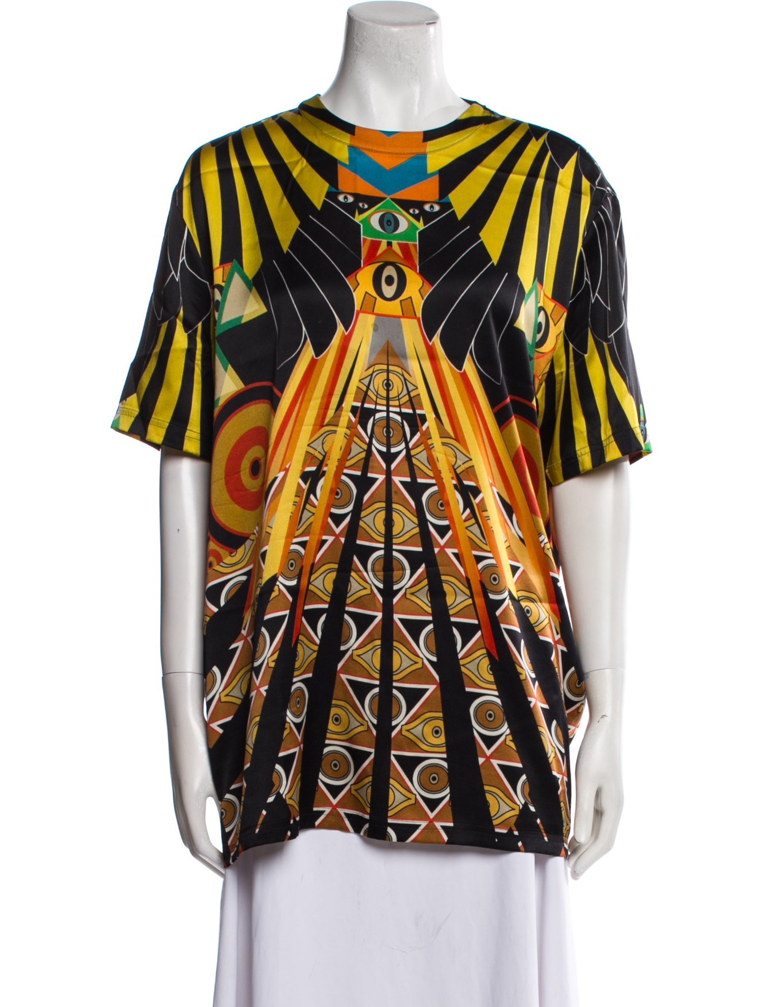 Givenchy Silk Printed T-Shirt