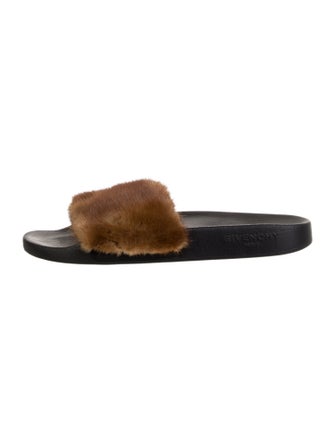 Givenchy Mink Slides