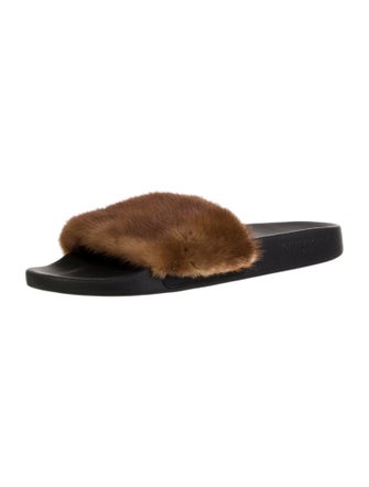 Givenchy Mink Slides