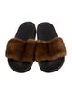 Givenchy Mink Slides