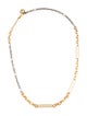 Givenchy G-Link Two Tone Chain Necklace